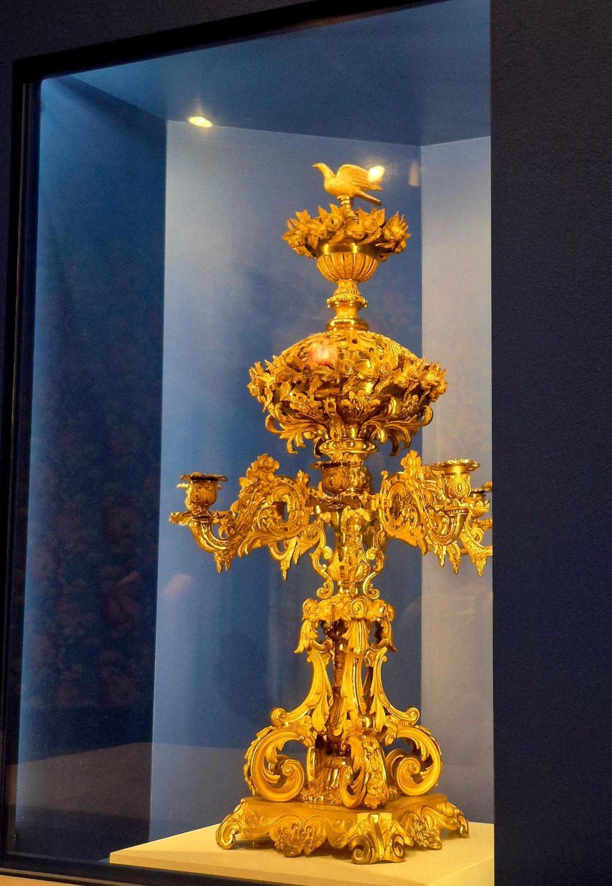 Candelabrum by Cornelius & Baker (circa 1850-51)